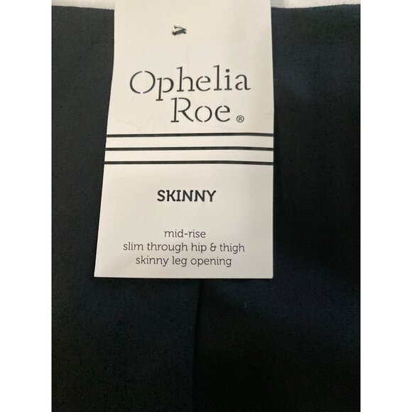 NWT Ophelia Roe Size 3X Skinny Mid Rise Slim Through Hip & Thigh skinny Leg - Picture 6 of 9